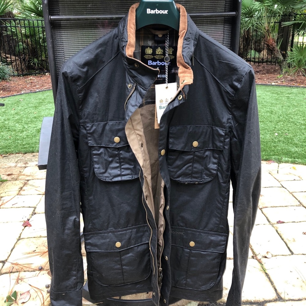 Barbour Men’s Corbridge Waxed Jacket - Small